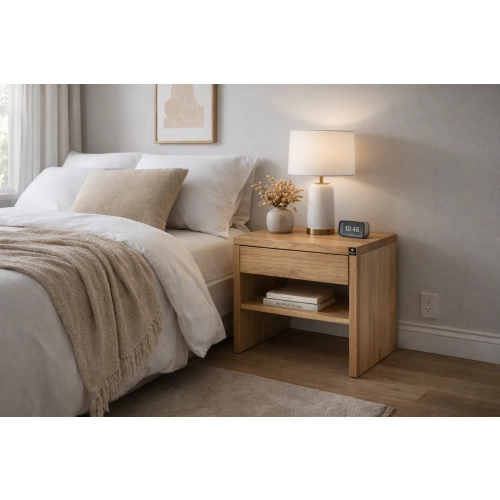 SZAFKA NOCNA DREWNO LITE DĄB OLCHA JESION